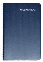 2014 Wrapped Leatherette Weekly Planner